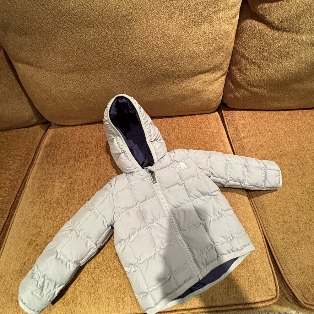 The North Face Gray Hooded Jacket